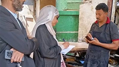 حملات تفتيشية لمديرية عمل أسوان.. وتحرير محضر للمخالفين لقانون العمل 