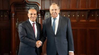عبد العاطي ولافروف يبحثان تعزيز الشراكة الاستراتيجية بين مصر وروسيا 