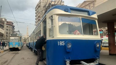 الرحلة الأخير.. بدء الإيقاف النهائي لترام الرمل في محافظة الإسكندرية 