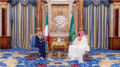 أول زيارة أوروبية منذ حرب إيران.. ولي العهد السعودي يستقبل رئيسة وزراء إيطاليا
