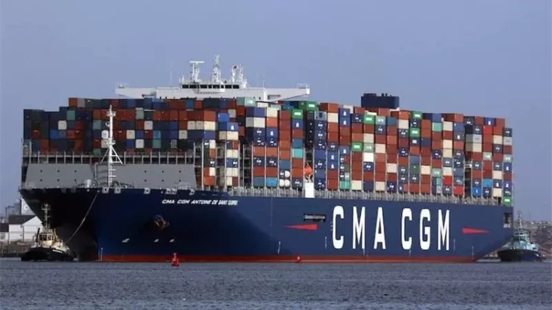  شركة CMA CGM الفرنسية