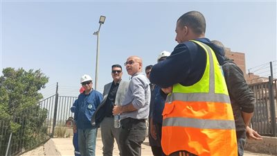 رئيس شركة مياه الشرب بالقليوبية يتابع مآخذ المحطات على ترعة الإسماعيلية 