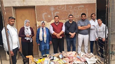 ضبط أكثر من 200 كيلو لحوم فاسدة خلال حملة مكبرة للطب البيطري بسوهاج