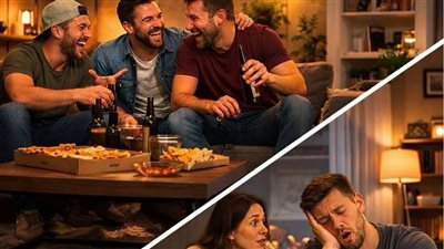 دراسة: الرجل ينصت لصديقه لساعات ويفقد تركيزه مع شريكته بعد 6 دقائق 