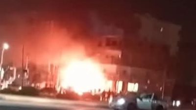 الحماية المدنية بالسويس تسيطر على حريق 