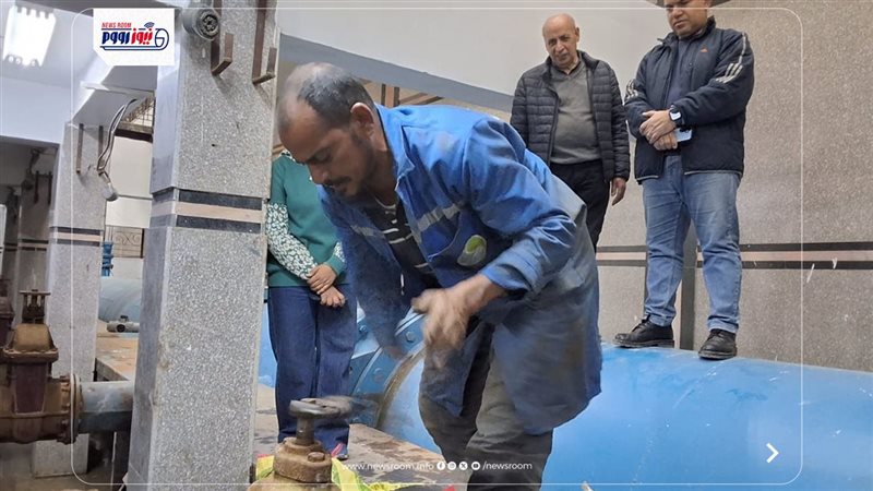 محطة مياه العزب الجديدة