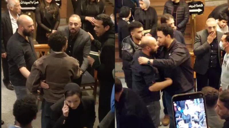 عزاء والد حاتم صلاح