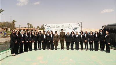 الفريق أسامة ربيع يستقبل وفد المُلحقين الدبلوماسيين بوزارة الخارجية