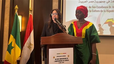 نيابة عن رئيس الوزراء.. جيهان زكي تشارك في احتفال سفارة السنغال باليوم الوطني