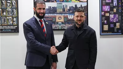 زيلينسكي يصل سوريا لإجراء مباحثات مع الرئيس أحمد الشرع