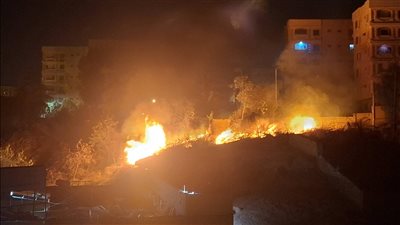 السيطرة على حريق محدود بمحيط عمارات المهندسين في أسوان دون إصابات