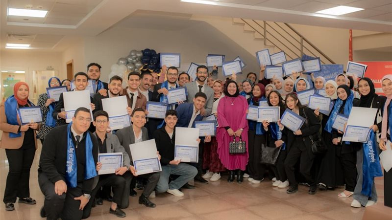 وفد جامعة بنى سويف