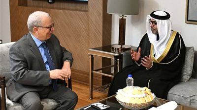 نائب رئيس الوزراء للشئون الاقتصادية يلتقي سفير دولة الإمارات لدى القاهرة