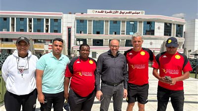 مارك فيش ..أسطورة جنوب إفريقيا يزور متحف الزمالك بميت عقبة 