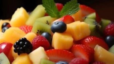 طريقة عمل سلطة فواكه منوعة وصفة صحية ولذيذة تناسب جميع الأوقات 	