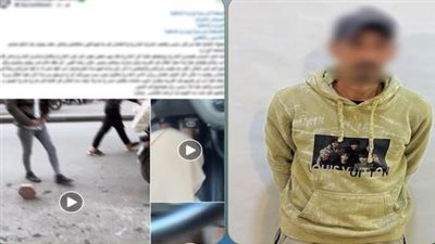 القبض على منادي سيارات بتهمة البلطجة وإعاقة الطريق بوسط البلد