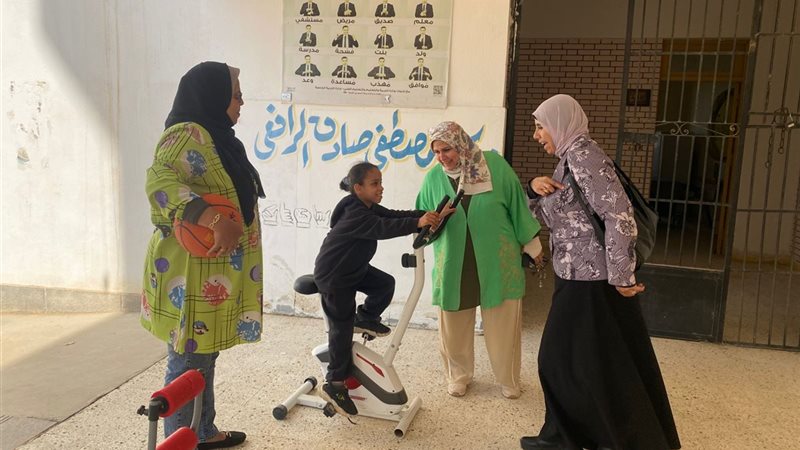 جانب من الزيارة