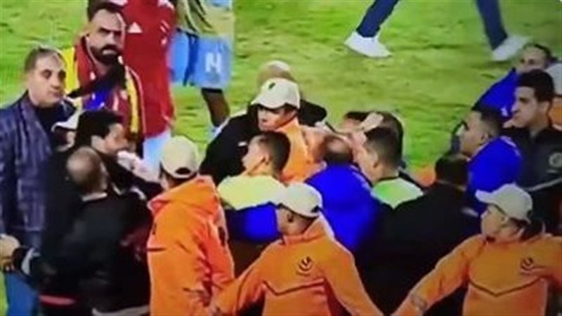 شجار لاعبي الأهلي