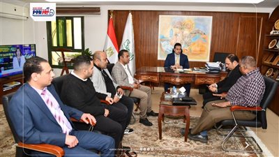 نائب محافظ الفيوم يتابع الخطط المستقبلية لأنزال الزريعة لبحيرة قارون