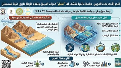 جامعة القاهرة تكشف أسباب قصور ممرات السيول على ساحل البحر الأحمر