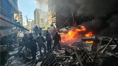 9 شهداء في غارات إسرائيلية على بلدتي جباع بالنبطية وأنصارية جنوبي لبنان