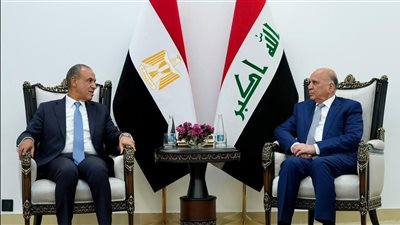 وزير الخارجية يبحث مع نظيره العراقي العلاقات الثنائية والتطورات الإقليمية
