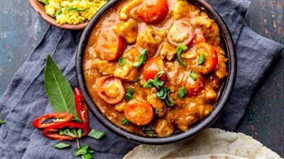 طريقة تحضير المسالا دجاج بالخضار..طبق هندي شهير ..تعرفي عليها