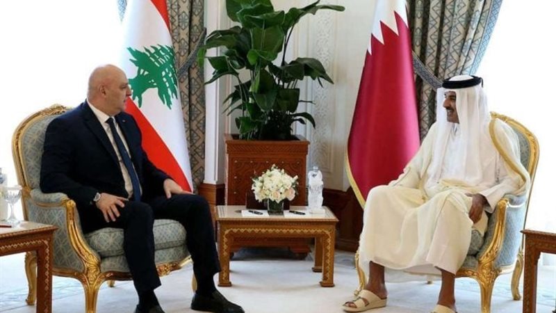 أمير قطر والرئيس