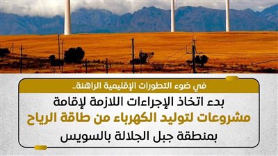 وزيرا النقل والكهرباء يتفقدان جبل الجلالة لإقامة مشروعات إنتاج الكهرباء من الرياح   