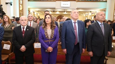 رئيس هيئة النيابة الإدارية يشارك في احتفالات الطائفة الإنجيلية بعيد القيامة 