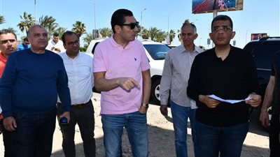 وزير الشباب والرياضة يتفقد مقر القرية الأولمبية بالغردقة