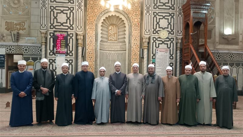 جانب من القافلة الدعوية