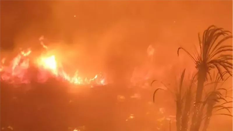 السيطرة على حريق