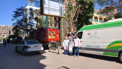 رفع الطوارئ بالمستشفيات وتأمين الكنائس والحدائق في خطة مديرية الصحة بأسيوط 