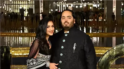 بحفل مليء بالبذخ.. أنانت أمباني يحتفل بعيد ميلاده الـ31 بحضور نجوم بوليوود