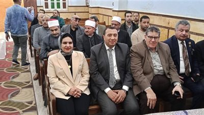وفد رفيع من كفر الدوار يقدم التهنئة للكنائس بمناسبة عيد القيامة المجيد