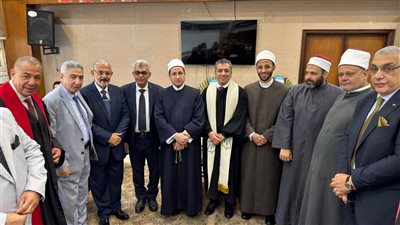 حماة الوطن ببورسعيد يزور المطرانية والكنيسة الإنجيليّة للتهنئة بعيد القيامة