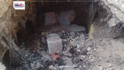هبوط أرضي محدود بقرية دفنو في الفيوم واستنفار أمني وتنفيذي بالموقع