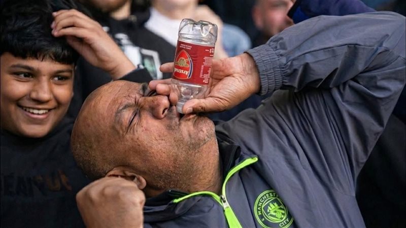 مشجع مانشستر سيتي