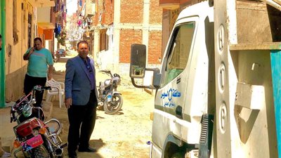 إزالة فورية لأعمال بناء مخالف على أراضي أملاك الدولة بمنطقة أبو عارف بالسويس