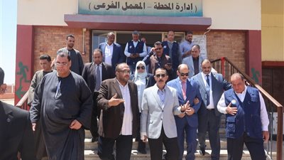 محافظ سوهاج يفتتح تطوير محطة مياه نيدة السطحية بتكلفة 23 مليون جنيه