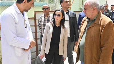 جولة ميدانية لمحافظ البحيرة لمتابعة تطوير القطاع الصحي بحوش عيسى