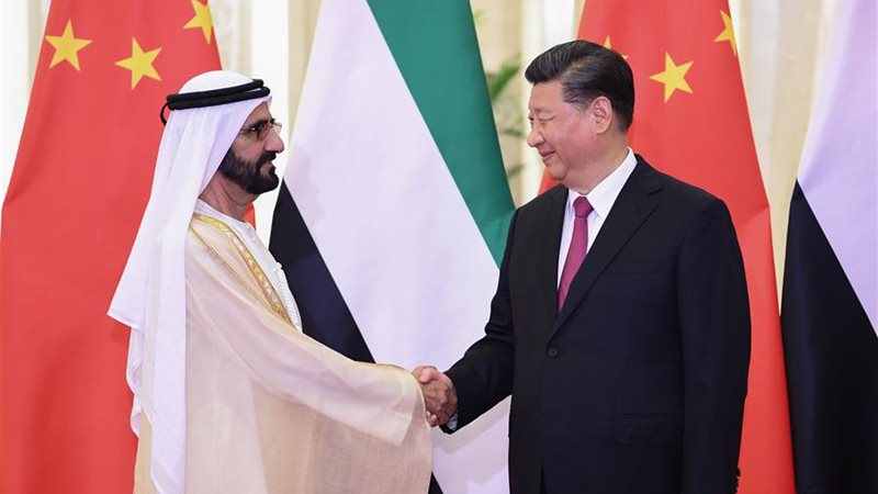 الرئيس الصيني ونظيره