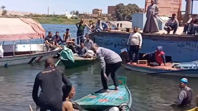 بعد 7 أيام من البحث.. انتشال جثة محمد ضحية عبارة الشورانية بسوهاج