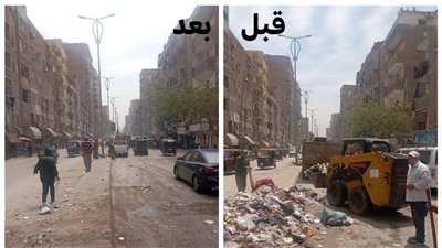 محافظ الجيزة يتفقد أعمال النظافة والطرق بالعمرانية والطالبية والهرم
