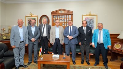 نقيب المهندسين يبحث مع وفد آشري القاهرة تعزيز التعاون 