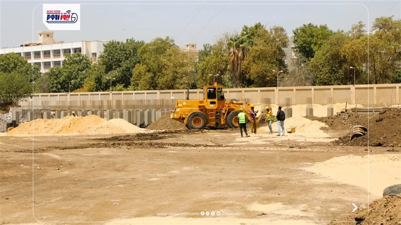 تطوير أستاد المنيا