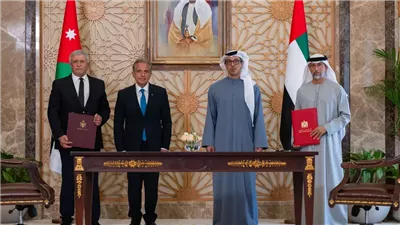 بـ2.3 مليار دولار..اتفاقية بين الإمارات والأردن لتطوير شبكة سكك حديدية بالعقبة