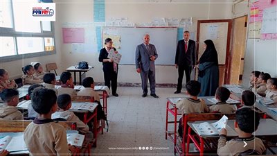 جولة ميدانية مفاجئة بمدارس زاوية الكرادسة بشرق الفيوم لمتابعة الانضباط