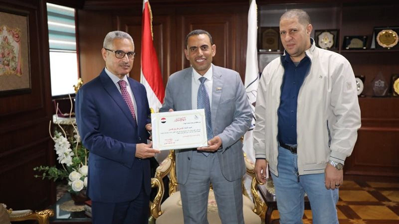 جانب من التكريم بحضور